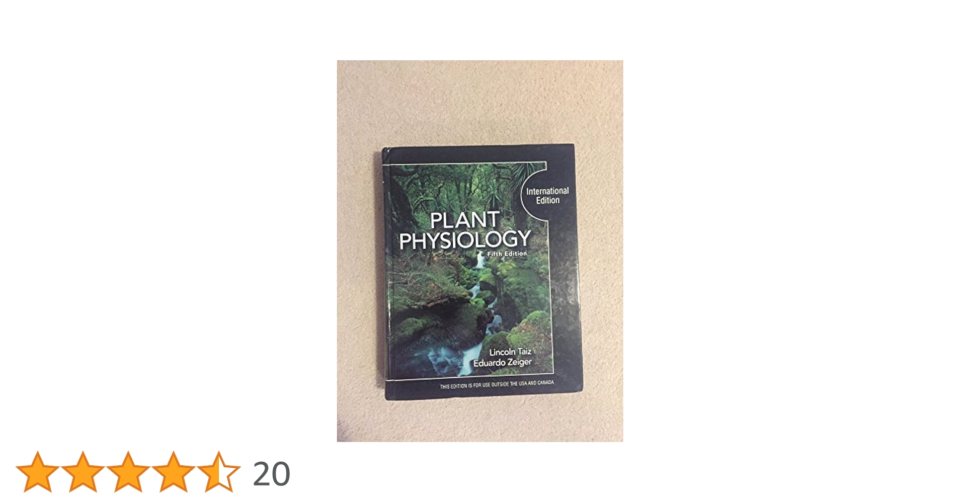 Plant Physiology and Development 第6版 Plant Physiology and Development, Sixth Edition 6th edition