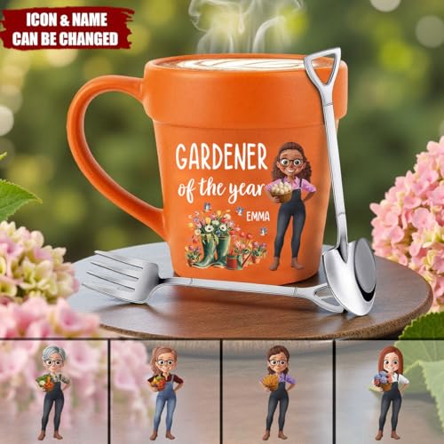 Taza de Cerámica Personalizada Diseño Terracota 11oz miniatura 2