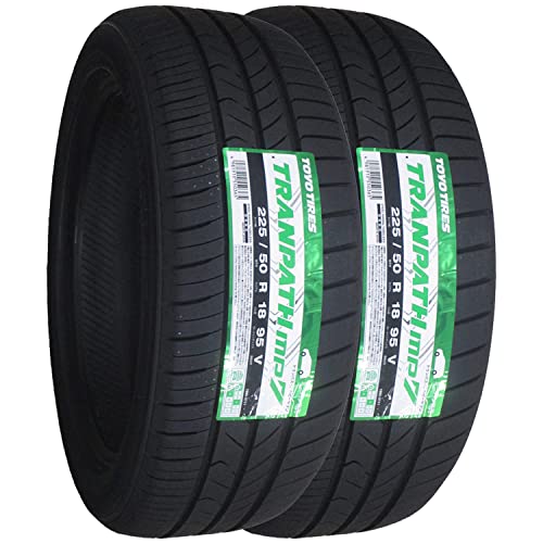 トーヨータイヤ(TOYO TIRES) サマータイヤ TRANPATH mp7 225/50R18 95V 2本セット