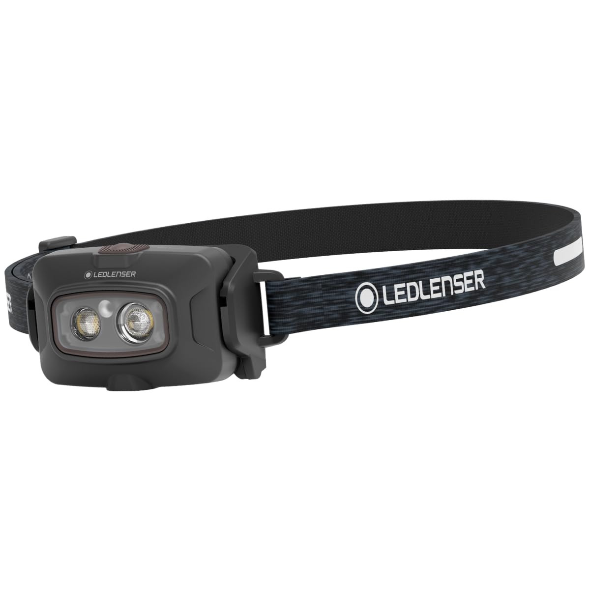 Ledlenser Black Hf4r Signature Rechargeable Head Torch Led 600Lm, 7 Modes Inc Rgb, Adjustable Focus, Up To 35Hrs Runtime, Lightweight 72G, Usb C, Waterproof, Headlamp For Hiking, Running, Camping, Fishing