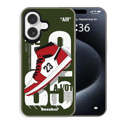 PASLSZOA Sports Sneaker Pattern Phone Case for iPhone 17