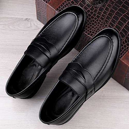 Mocasines cómodos de hombre para caminar sin dolor en cuero suave de primavera verano 3