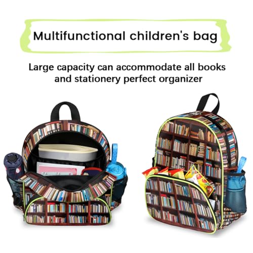 Sac à dos vintage enfants pour les sorties à la bibliothèque
