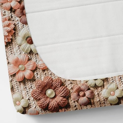 Image of 380 TC Premium Glace Cotton Elastic Fitted Bedsheet King Size with 2 Pillow Covers King Size | Double Bed with All Around Elastic (7D Coffe, Fitted - Double72x72)