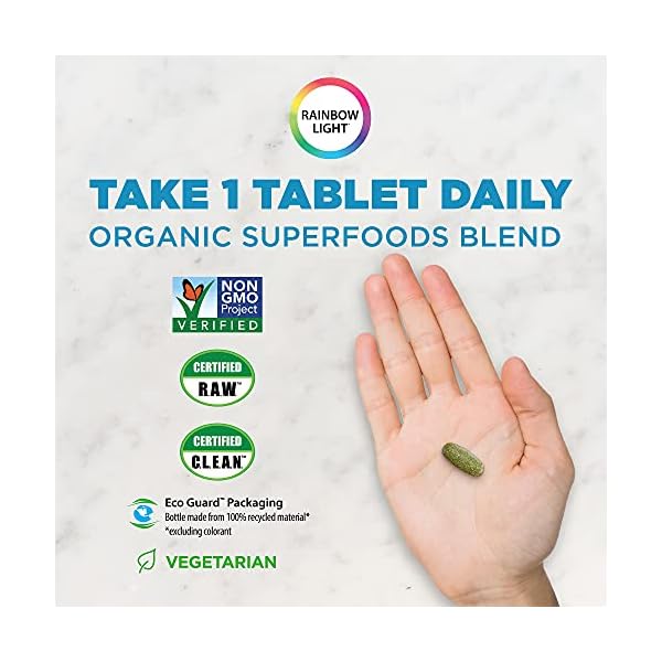 Rainbow-Light-Mens-One-Daily-High-Potency-Multivitamin-for-Immune-Support-with-Vitamin-C-D-Zinc-90-Tablets-Non-GMO-Vegetarian-Gluten-Free-3-Month-Supply Rainbow Light Mens One Multivitamin, Men's Daily Multivitamin Provides High-Potency Immune Support, With Vitamin C, Vitamin D and Zinc, Vegetarian, 90 Count
