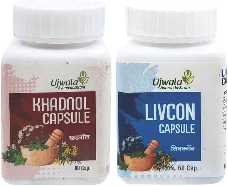 KHADNOL+LIVCON CAPSULE (Pack of 60 caps + 60 caps)
