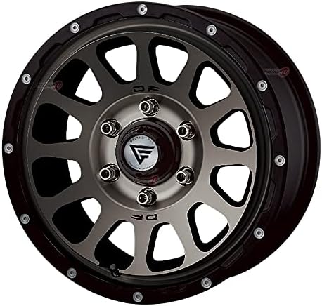 Amazon | DELTA FORCE OVAL 16x7.0J 6/139.7 +38 7J マットスモークポリッシュ MONSTA MUD WARRIOR 215/70R16 LT ホイール ハイエース レジアスエース 200系 タイヤホイール4本セット モンスタ M/T | タイヤ・ホイールセット | 車＆バイク