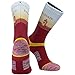 Strideline 2.0 Iowa State Clock Tower Cardinals Red Gold Crew Socks