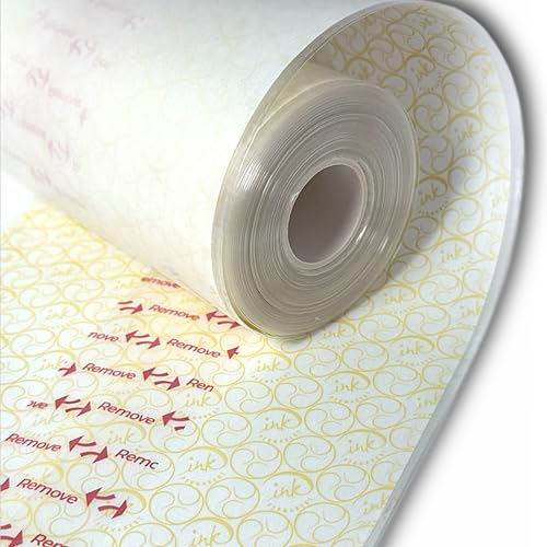 Ink Guard Tattoo Aftercare Bandage 6" x 32 Feet (10M), New Generation Waterproof Second Skin Film with Easy-Peel PET Backing - Image 2