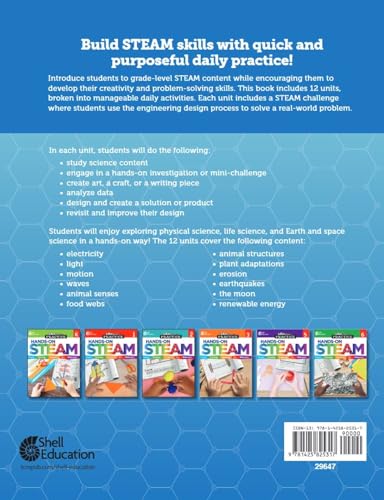 180 Days: STEM/STEAM for 4th Grade Practice Workbook for Classroom and Home, Cool and Fun Practice Created by Teachers (180 Days of Practice) - Image 2