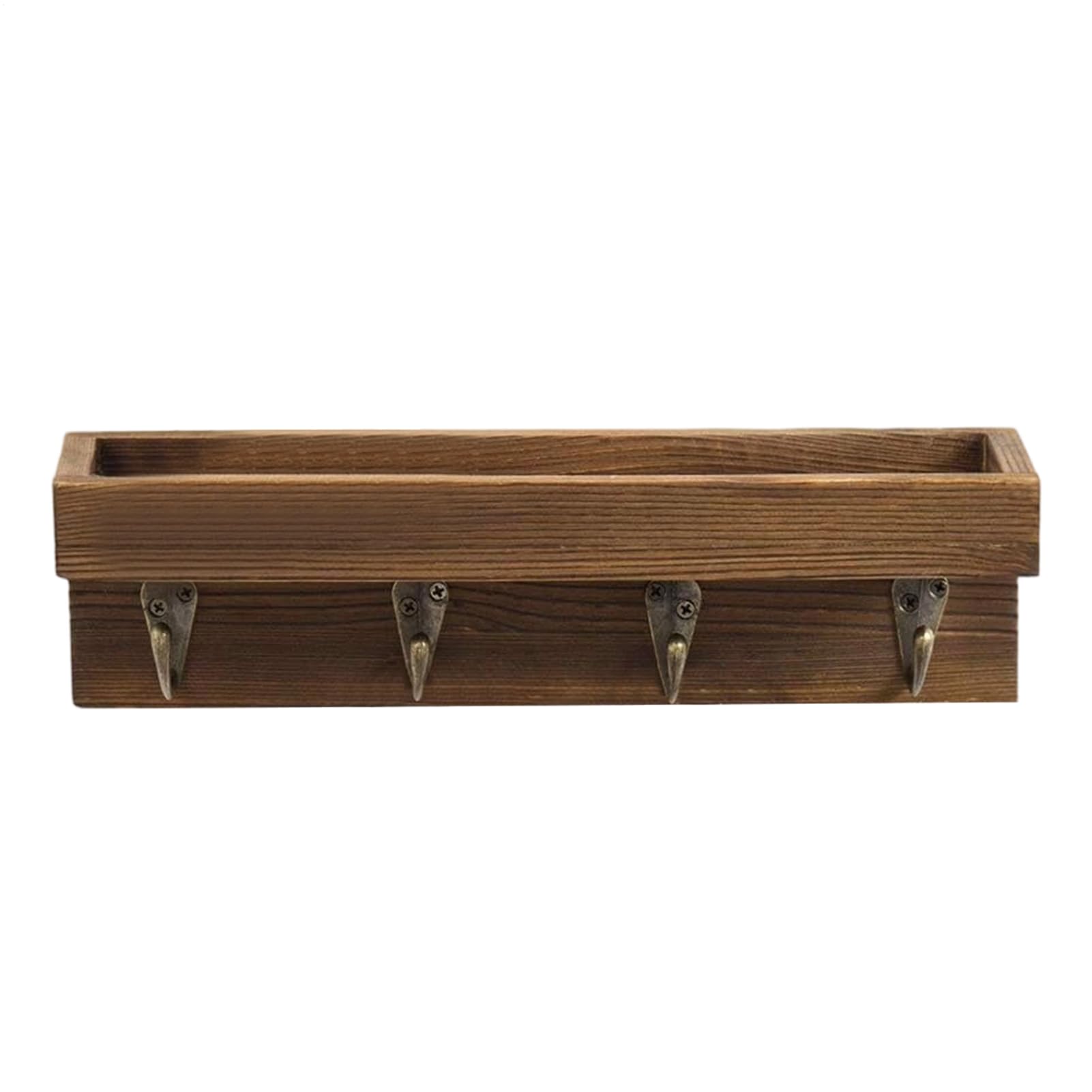 Étagère murale rustique pour une décoration de maison chaleureuse dans le salon