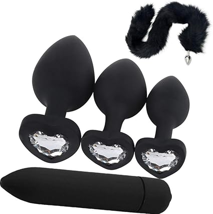 Juguetes sexuales pareja-Base de joyería anal docking plug ...