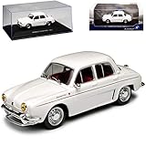 Aus Metall mit Plastikteilen Renautl Dauphine Limousine Weiss 1956-1968 1/43 Solido Modell Auto