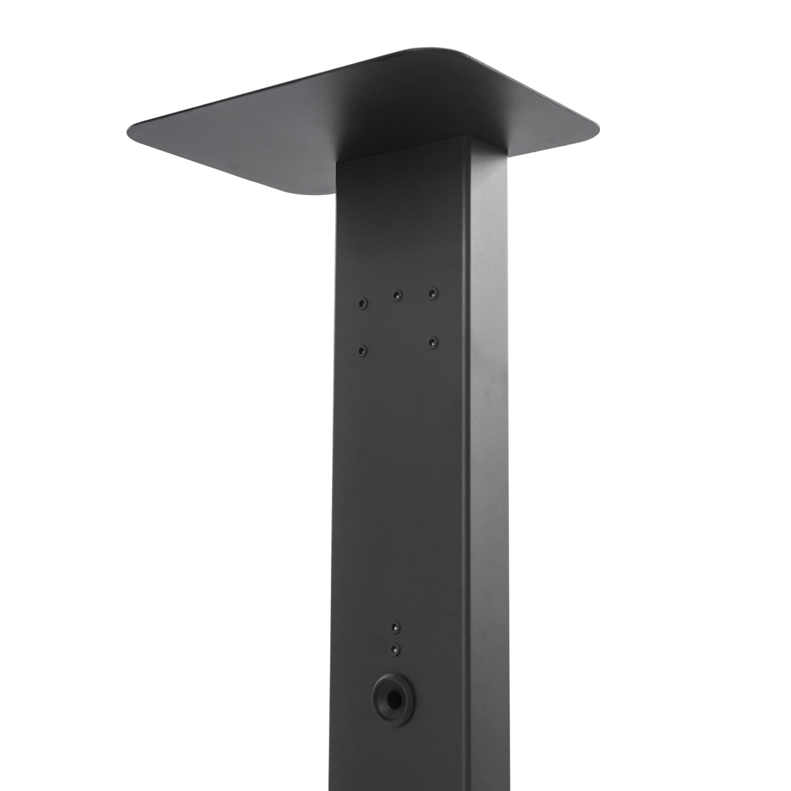 Wallbox Standfuß, EV Stand Standmontagepfosten, V-Ladesäule für den Außenbereich, Standsäule für Wallbox Ladestationen für Elektroautos, 28 x 21 x 130,5cm