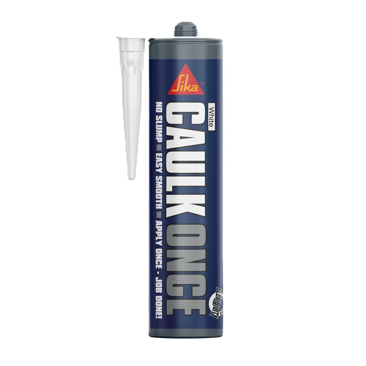 Everbuild Caulk Once 295Ml Evbconcewhc3 White