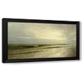 ArtDirect On the Coast of New Jersey (1883) Custom Framed Art Print Giclee Print or Canvas Options with Various Sizes and Customization by William Trost Richards