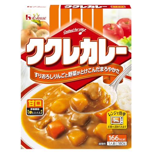 ハウス ククレカレー 甘口 20個 レトルト食品 レンジ対応商品[No.282-02]/ レトルトカレー ハウス食品 湯煎 時短 簡単調理 防災食 長期保存 非常食 備蓄 常温保存 江南市 愛知県