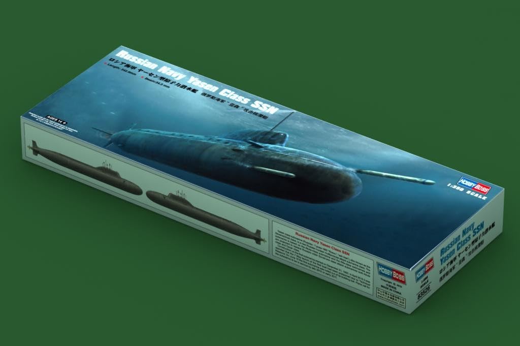 Hobbyboss 1:350 - Russian Navy Yasen Class SSN - Hbb83526