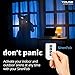 Outdoor Alarm Controller 2 and SirenFob Kit, Battery-Powered Siren/Alarm/Relay Controller, 12VDC Out, Up to 1/4 Mile Open-Air Range, 110dB Siren Included, YoLink Hub Included