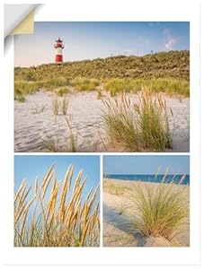 ARTland Wanddeko Wandtattoo Maritime Deko 90x120 cm