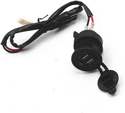 Kongqiabona Cargador USB Dual volt?metro 12-24 V LED de Pantalla Digital de luz a Prueba de Agua Toma de Corriente del Coche Barco Marino UTV Cargador de Motocicleta Kongqiabona Cargador USB Dual volt?metro 12-24 V LED de Pantalla Digital de luz a Prueba de Agua Toma de Corriente del Coche Barco Marino UTV Cargador de Motocicleta