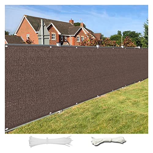 Frangivista Balcone per Protezione, Schermo per la Privacy, Rete ombreggiante in Tessuto a Rete per Esterni, per Cortili, Cortili, muri, Piscine, con Corda e Fascetta