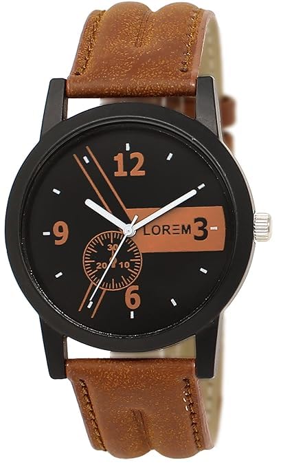 Pushkar Store Multicolor Simple Look Analog Watch for Men (LR01) (B0CWTLRRRM) Amazon Price History, Amazon Price Tracker