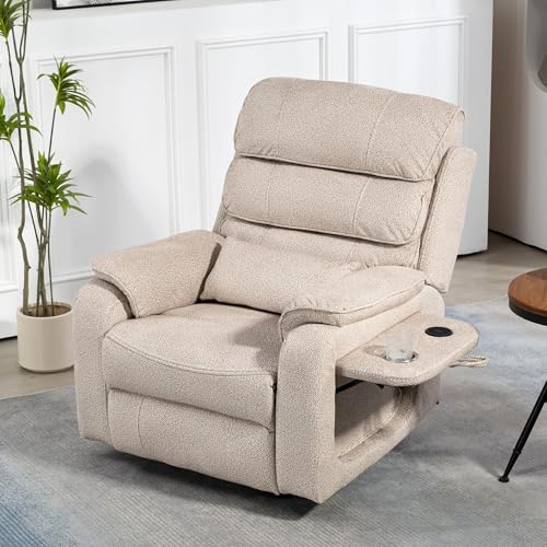 Sillón Plegable Power Lift Tela Lino miniatura 1