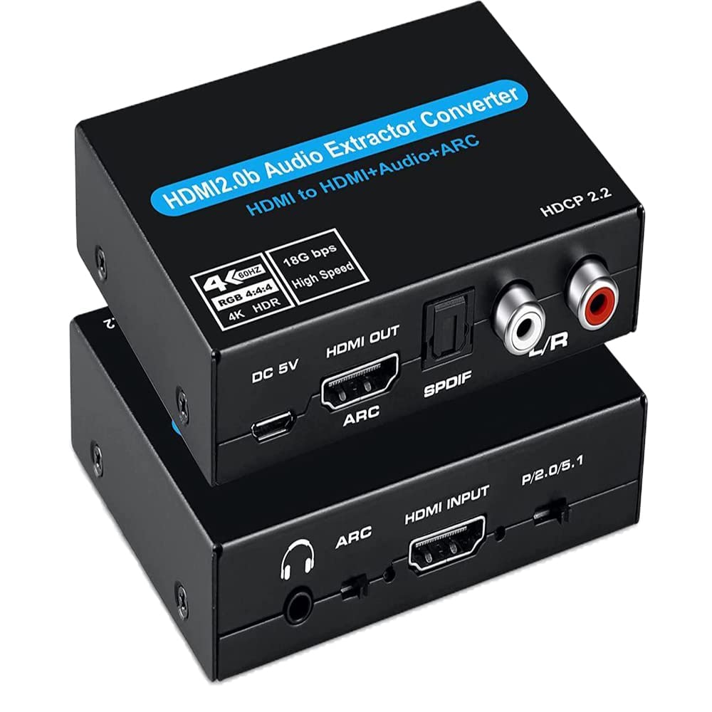 Microware HDMI 2.0b Audio ARC Extractor Converter - Image 1