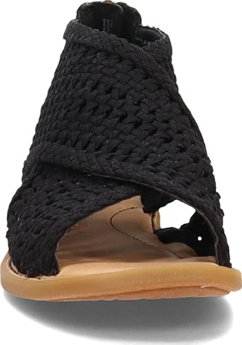 Born Women's, Iwa Sandal Black Fabric 10 M #TOP1