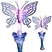 Fun Central LED Light Up Colorful Butterfly Wand for Kids with Sound - Glow Wand for Princess Party Supplies