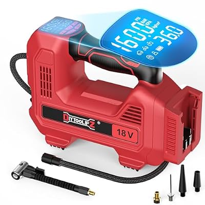 Air Compressors and Inflators for Your Milwaukee 18V Batteries