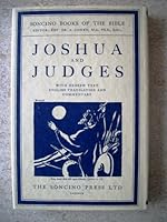 Joshua And Judges, Soncino Books Of The Bible, Hebrew Text & English Translation B001KRHDFW Book Cover