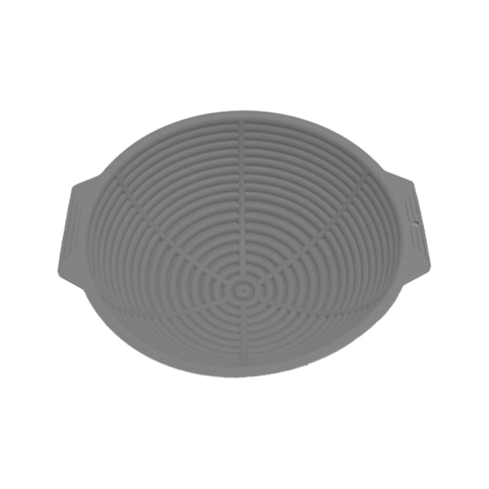 bread proofing basket, 1Pc Basket Collapsible Silicone For Sourdough Baking For Bread(Grey,Oval)