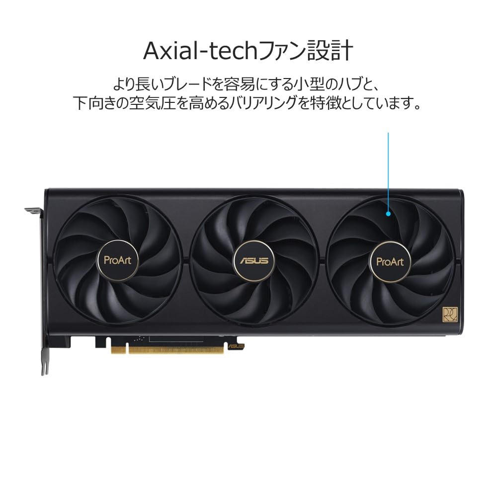Amazon | ASUS ProArt GeForce RTX 4070 Ti SUPER 搭載 ビデオカード
