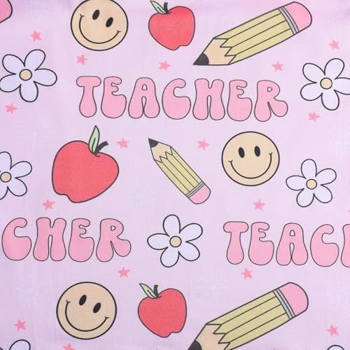 Toddler Girl Back to School Dress Ruler Pencil Print Ruffle Bottom Casual Dress Summer Outfits 3-8Y4