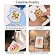 10 Blatt Magisches Schaumstrukturpapier, 12x10cm Toastförmiges DIY-Puffy-Paint-Bastelpapier für Kinderkunst 3D-Malerei und Kreative Projekte