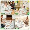 Inflatable Baby Seat for 3-36 Months, Baby Seats for Infants for Sitting Up with Back Support Built in Air Pump, Surround Sit Me Up Floor Seat for Baby Chair for Learning Sit, Feeding (Dinosaur) #4