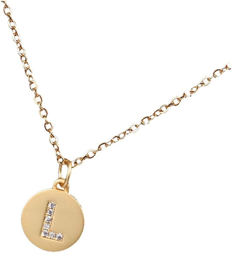 Pendant Necklace，Chain Choker Necklace丨Micro Zircon Inlaid Matte Circular Necklace