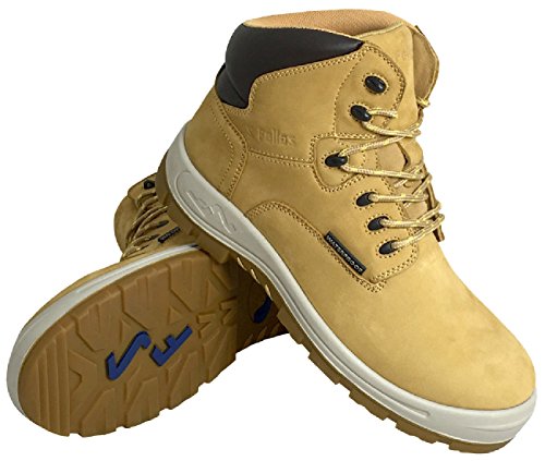 Men's S Fellas Wheat Poseidon Composite Toe WP Work Boots - 6052