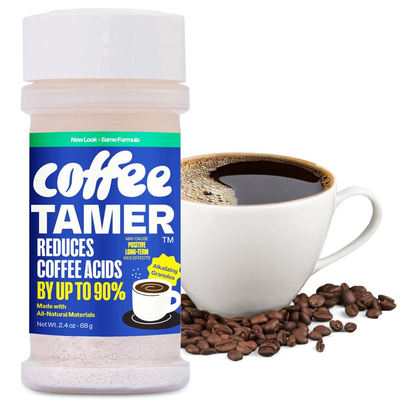 Coffee Tamer2.4oz Shaker Bottle - Acid Reducing Granules