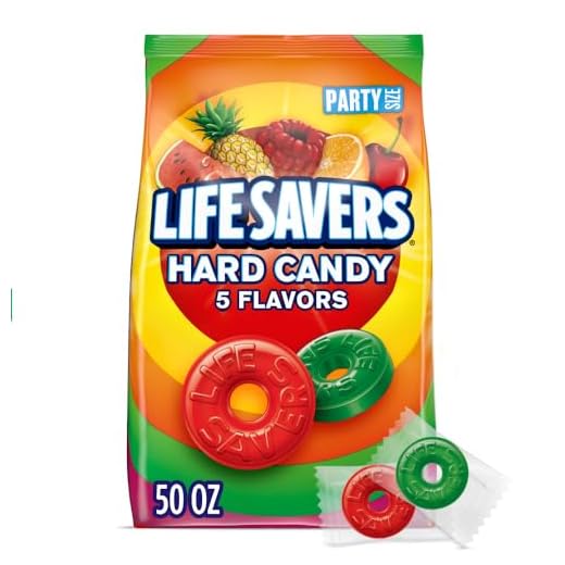 LIFE SAVERS Hard Candy 5 Flavors, 50-Ounce Party Size Bag