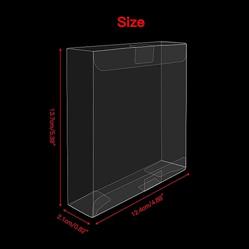 Miniatura 5 de 10 fundas protectoras de caja transparente para Nintendo DS NTSC, funda de plástico transparente de alta calidad, funda protectora resistente a los