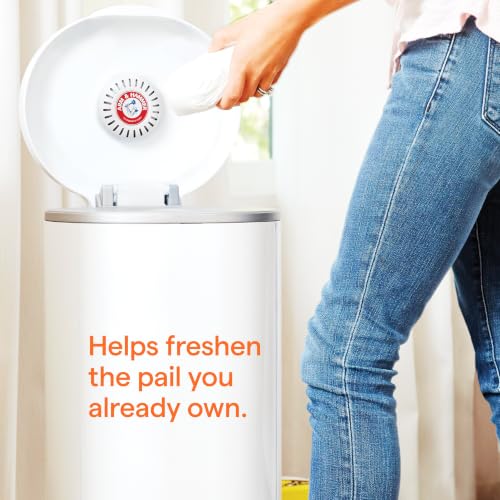Munchkin Arm & Hammer Puck Diaper Pail Deodorizer, Lavender, 3 Count - image 5
