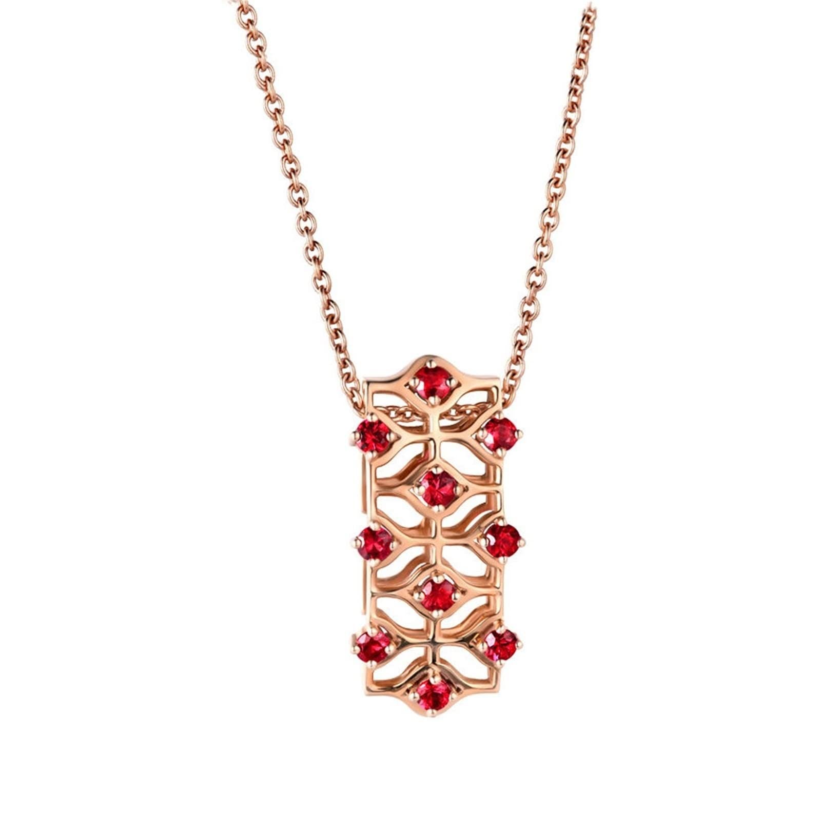 Collier chaîne pour femmes or 18k : fini les bijoux ternes avec ce rubis vvs1 - 7