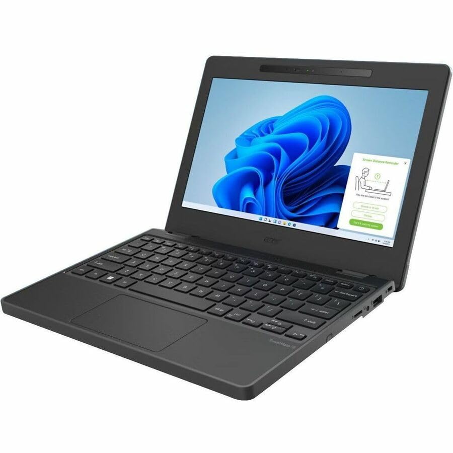 Image of Acer TravelMate B3 11 TMB311-34 TMB311-34-C6MZ 11.6 inch Notebook - HD - 60 Hz - Intel N-Series N150-4 GB - 128 GB Flash Memory - English Keyboard - Black