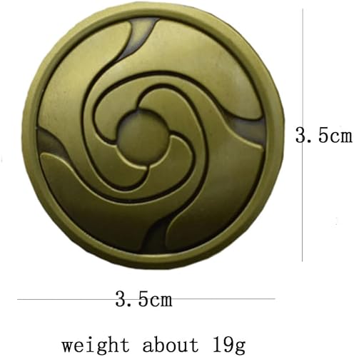 Miniatura 4 de Jujutsu-Kaisen Broche de escuela secundaria, broche de cosplay de anime con 3 piezas de botón accesorio de accesorios de cosplay