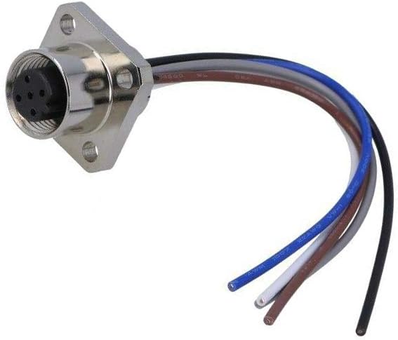 SM12-S90C-B5F-2A010 Socket M12 PIN: 5 Female B Code-Profibus IP67 60V 4A Straigh