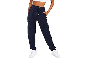 softclouds Womens Cargo Sweatpants Streetwear