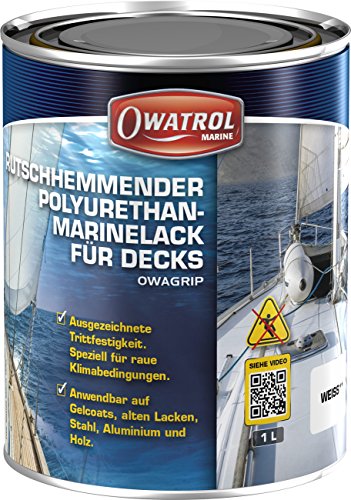 OWATROL Marine Owagrip 2,5 l peinture polyuréthane pont bateau